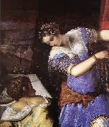 Tintoretto, Judith and Holofernes (detail) s